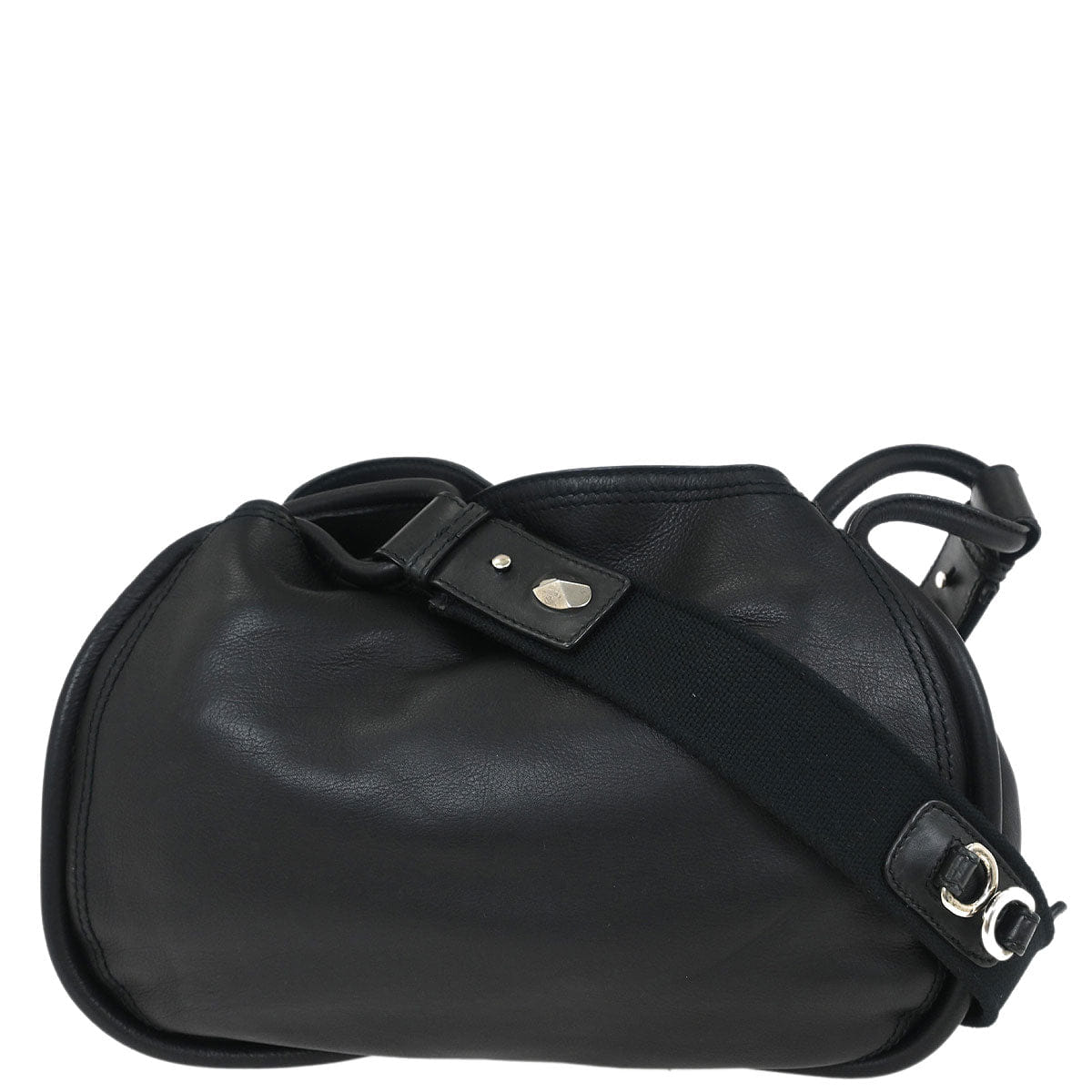 Christian Dior Christian Dior Black Leather Shoulder Bag