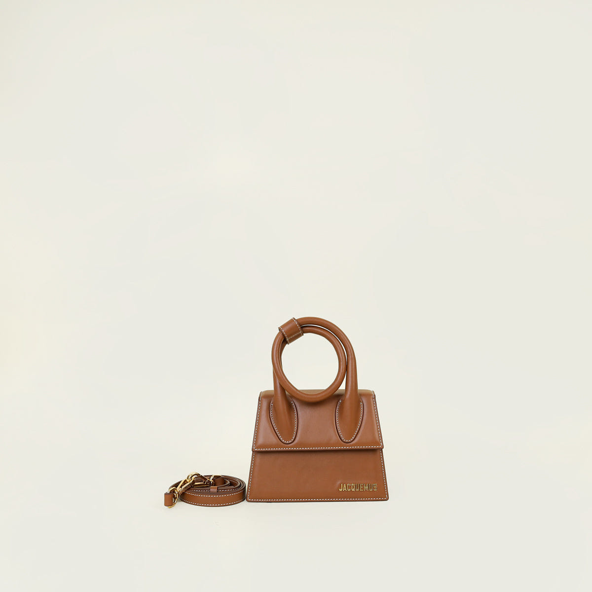 Jacquemus Jacquemus Brown Le Chiquito Noeud Bag