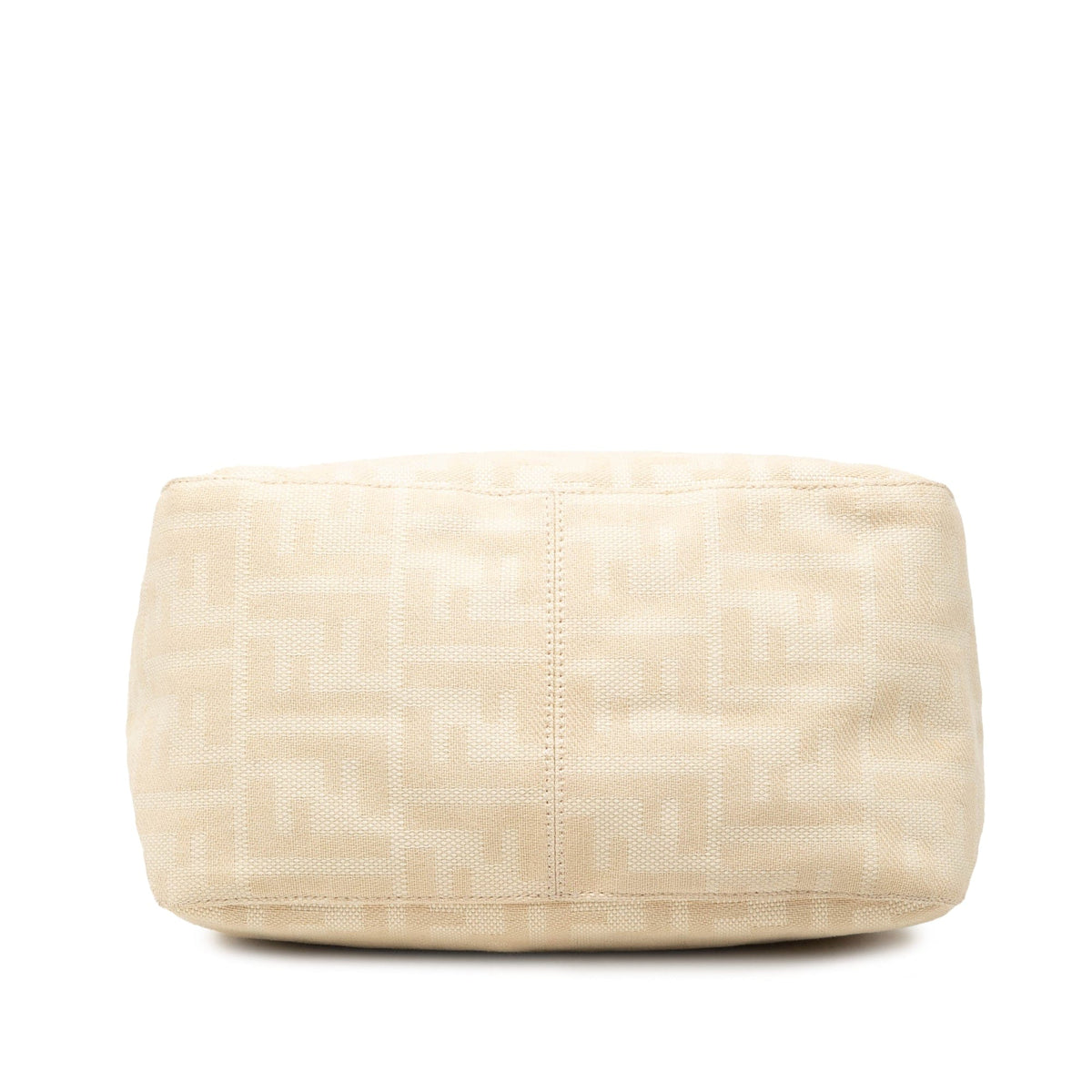 Fendi Fendi Zucca Canvas Double Flap Shoulder Bag