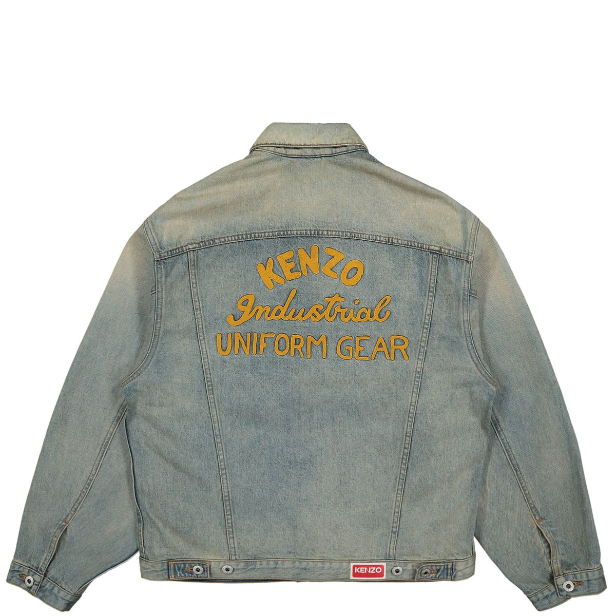 Kenzo Kenzo Drawn Varsity Denim Jacket