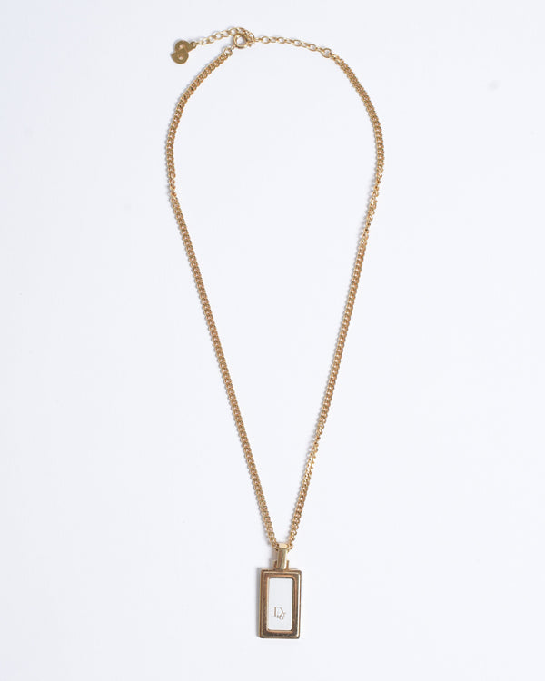 Dior Dior Vintage Christian Dior Gold Plated Necklace