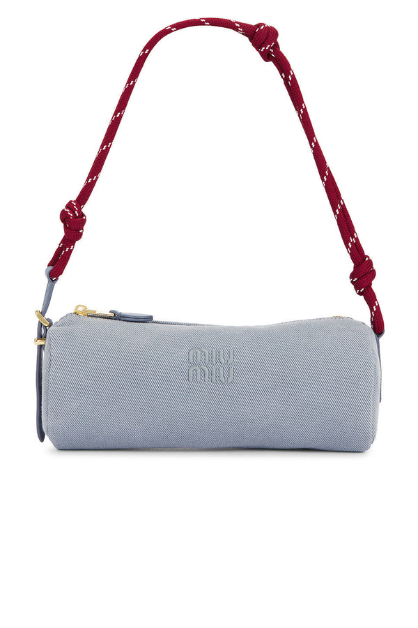 Miu Miu Miu Miu Gabardine Nastro Shoulder Bag