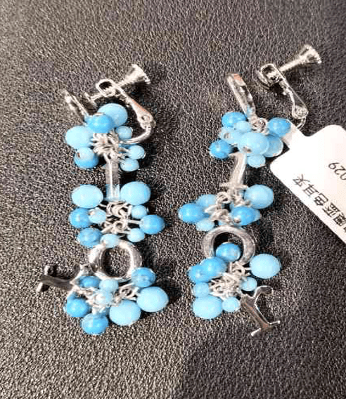 Dior Dior Blue Clip - On Earrings Lz511029