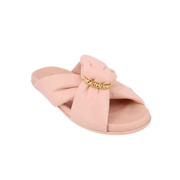 Fendi Fendi Feel Slide Sandals Blush 37 EU | 7.5 US