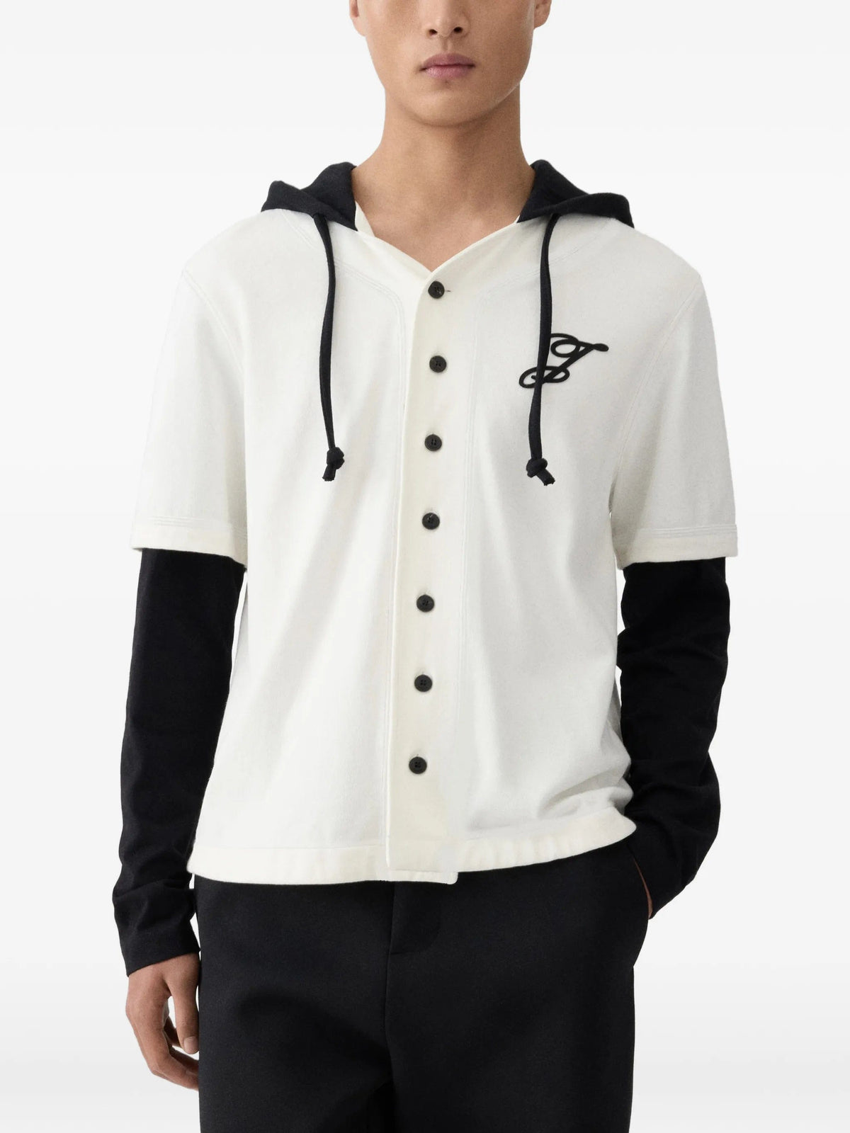 Jacquemus Jacquemus The Letro Layered Logo - Patch Hoodie