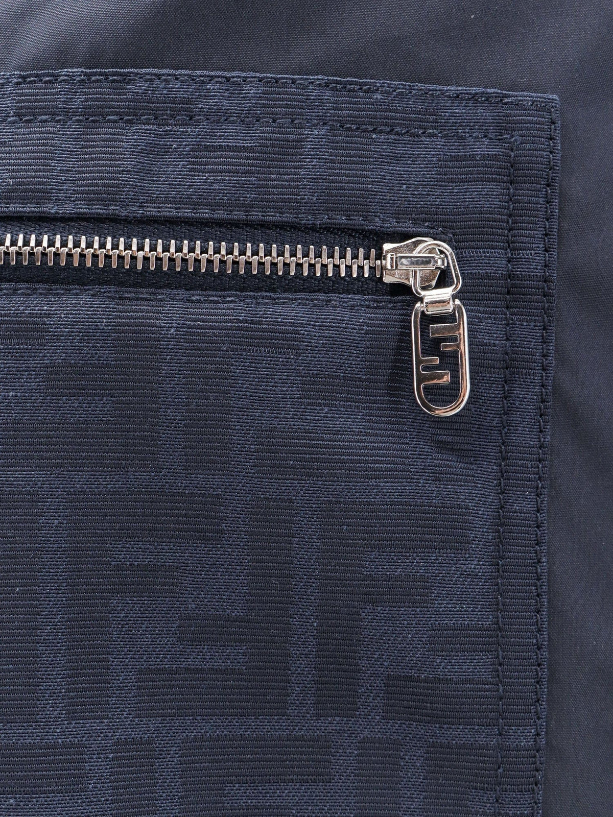 Fendi Fendi Cotton Blend Bermuda Shorts With Ff Detail