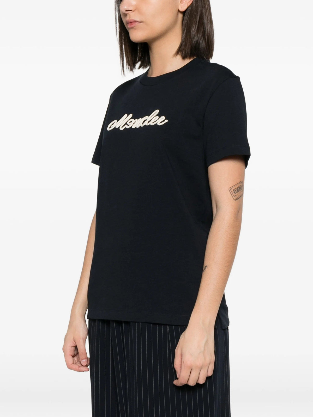 Moncler Moncler Logo - Embroidered T - Shirt