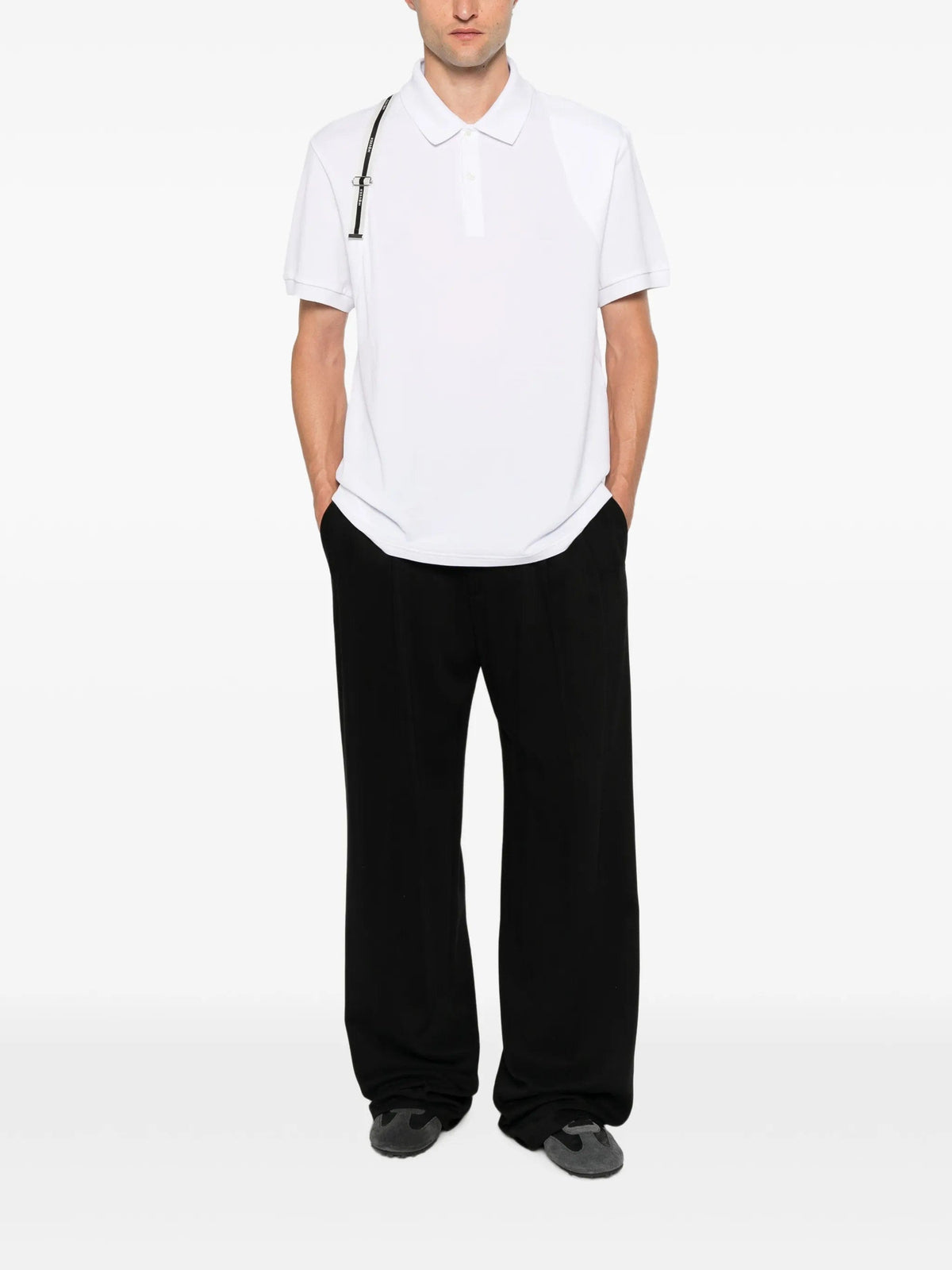 Alexander Mcqueen Alexander Mcqueen Harness - Detail Polo Shirt