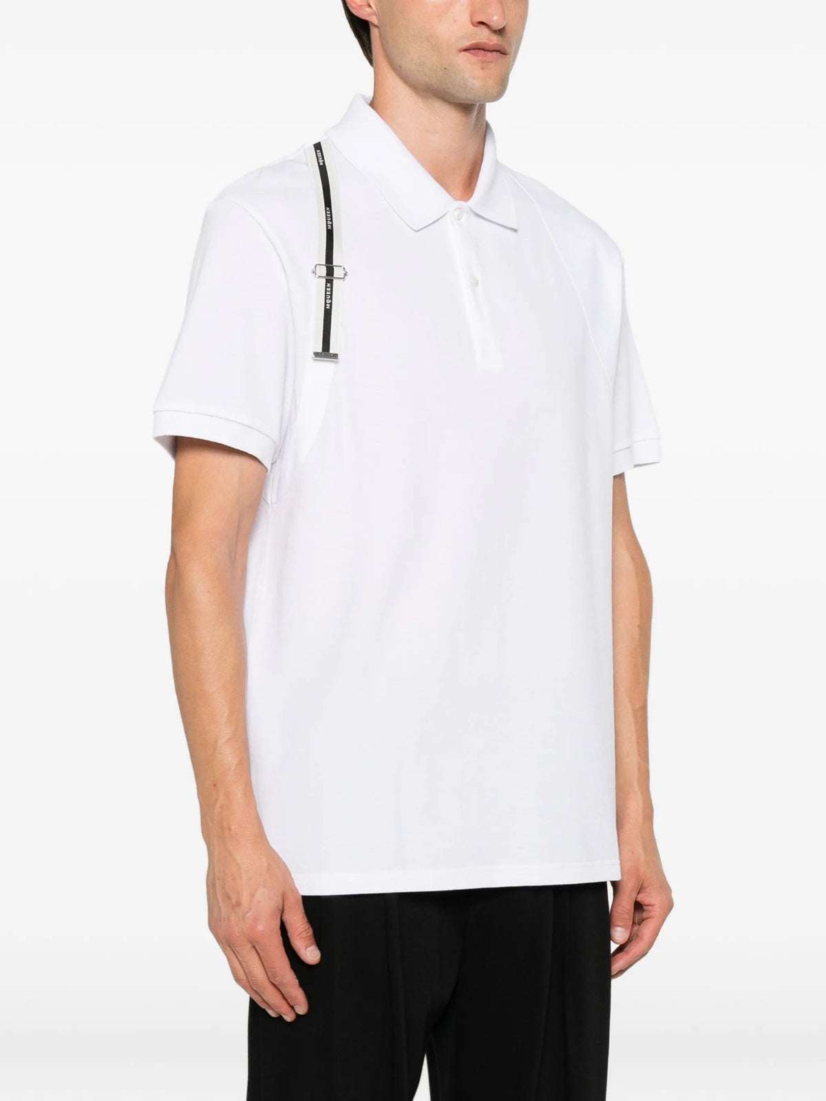 Alexander Mcqueen Alexander Mcqueen Harness - Detail Polo Shirt