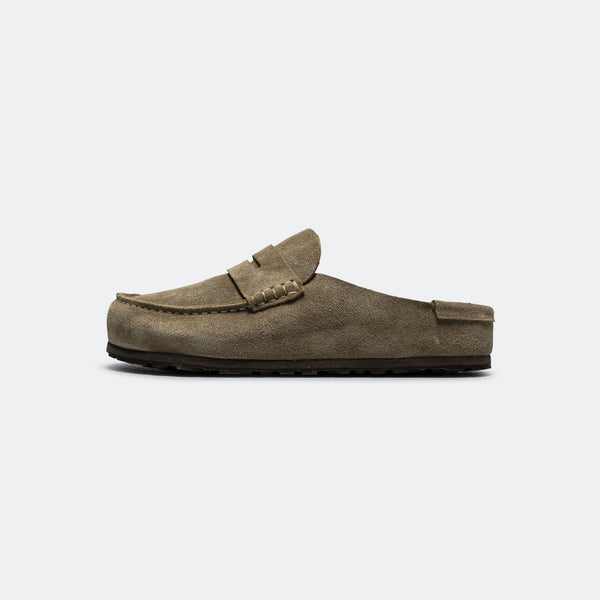 Birkenstock Birkenstock Naples Wrapped - Taupe Suede Leather