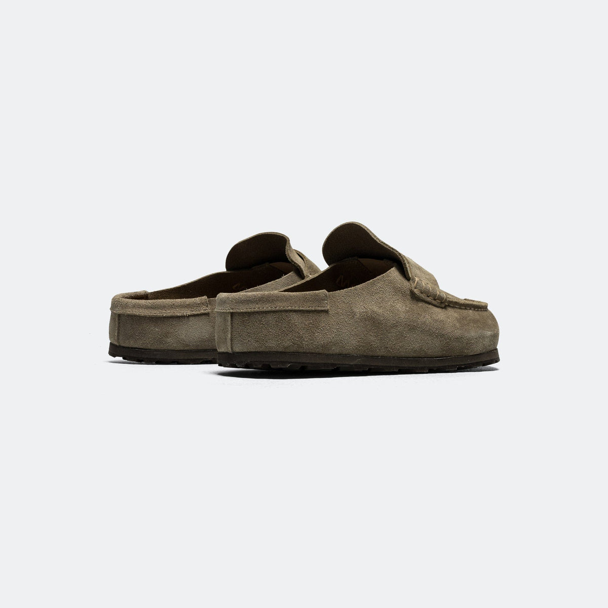 Birkenstock Birkenstock Naples Wrapped - Taupe Suede Leather