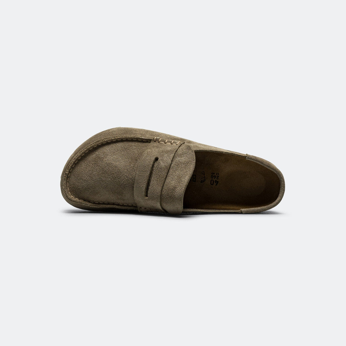 Birkenstock Birkenstock Naples Wrapped - Taupe Suede Leather