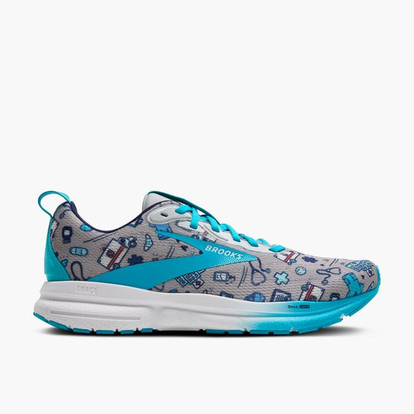 Brooks Brooks Trace 4 Grey/Blue/Red (Women's)