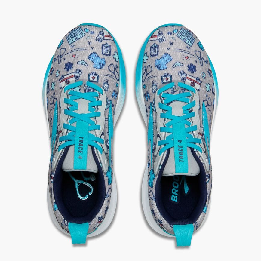Brooks Brooks Trace 4 Grey/Blue/Red (Women's)
