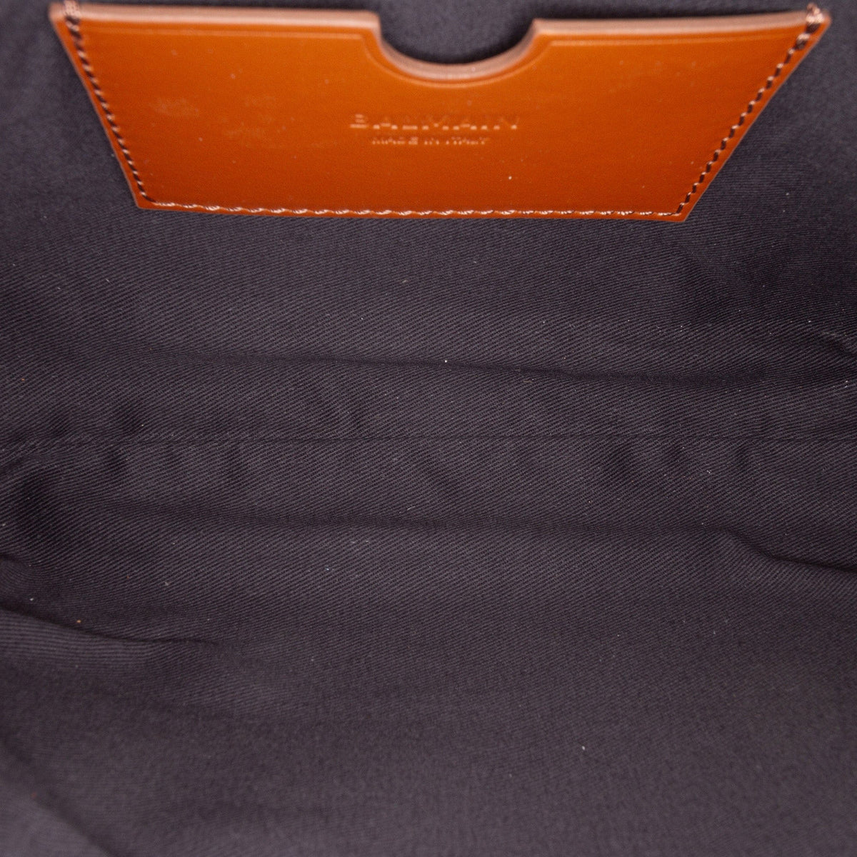 Balmain Balmain Mini Canvas B Army Logo Satchel