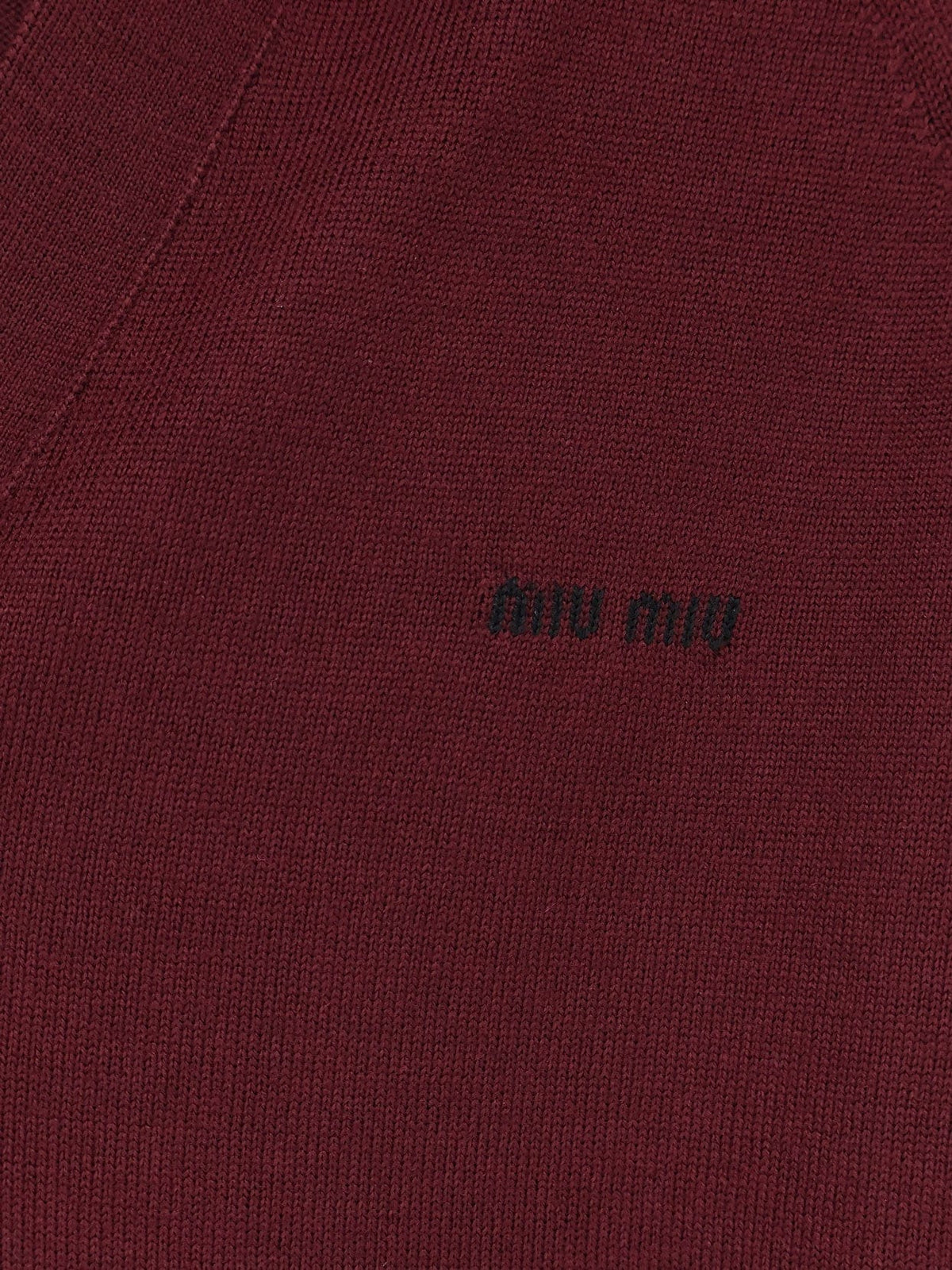 Miu Miu Miu Miu Virgin Wool Cardigan