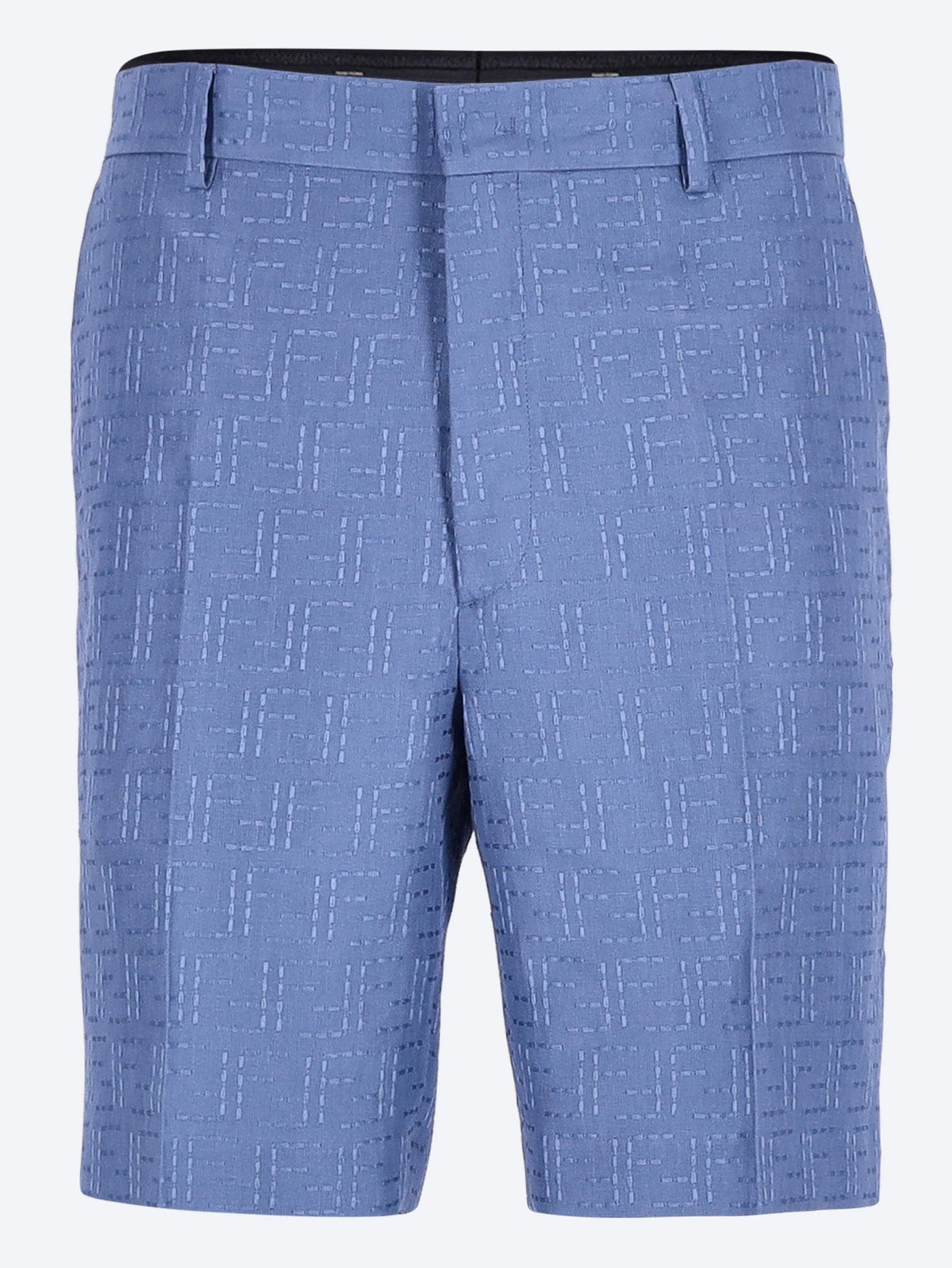 Fendi Fendi Linen Ff Shorts