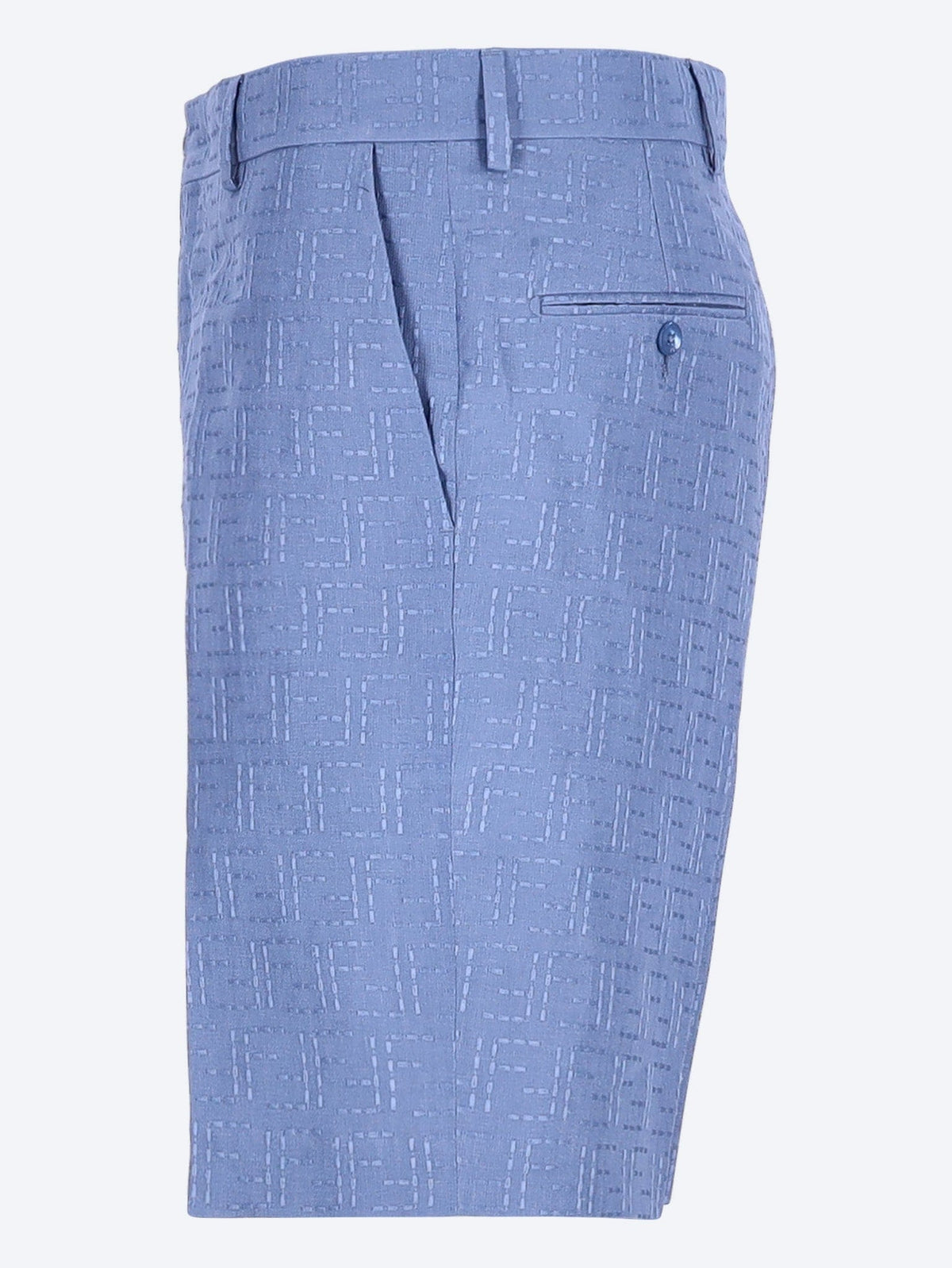 Fendi Fendi Linen Ff Shorts