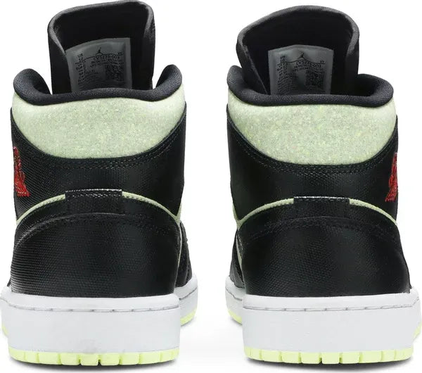 Air Jordan 1 Mid SE 'Black Barely Volt'