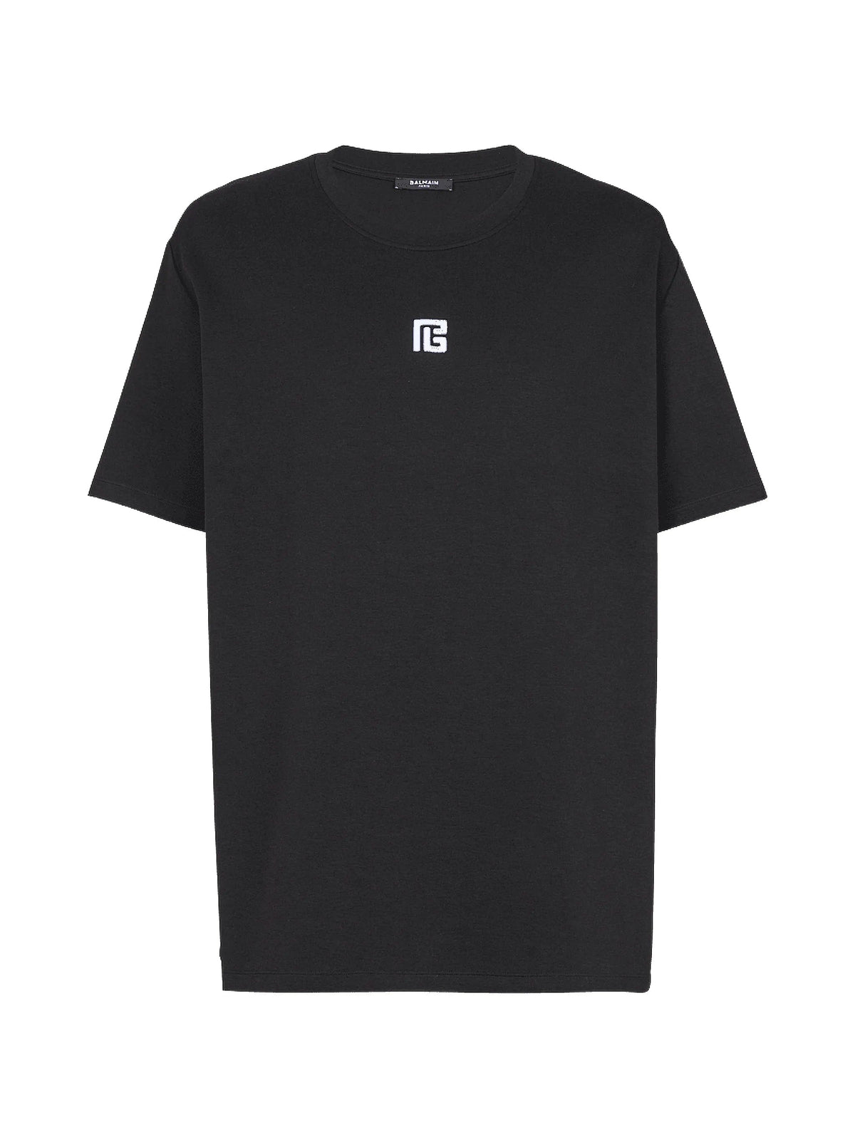 Balmain Balmain T - Shirt With Embroidered Logo
