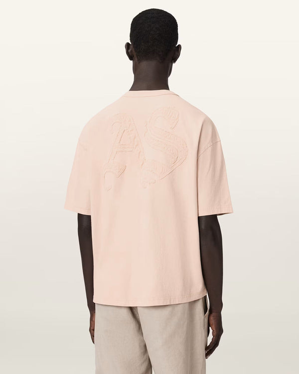 All Saints All Saints Insignia Short Sleeve Cotton T - Shirt