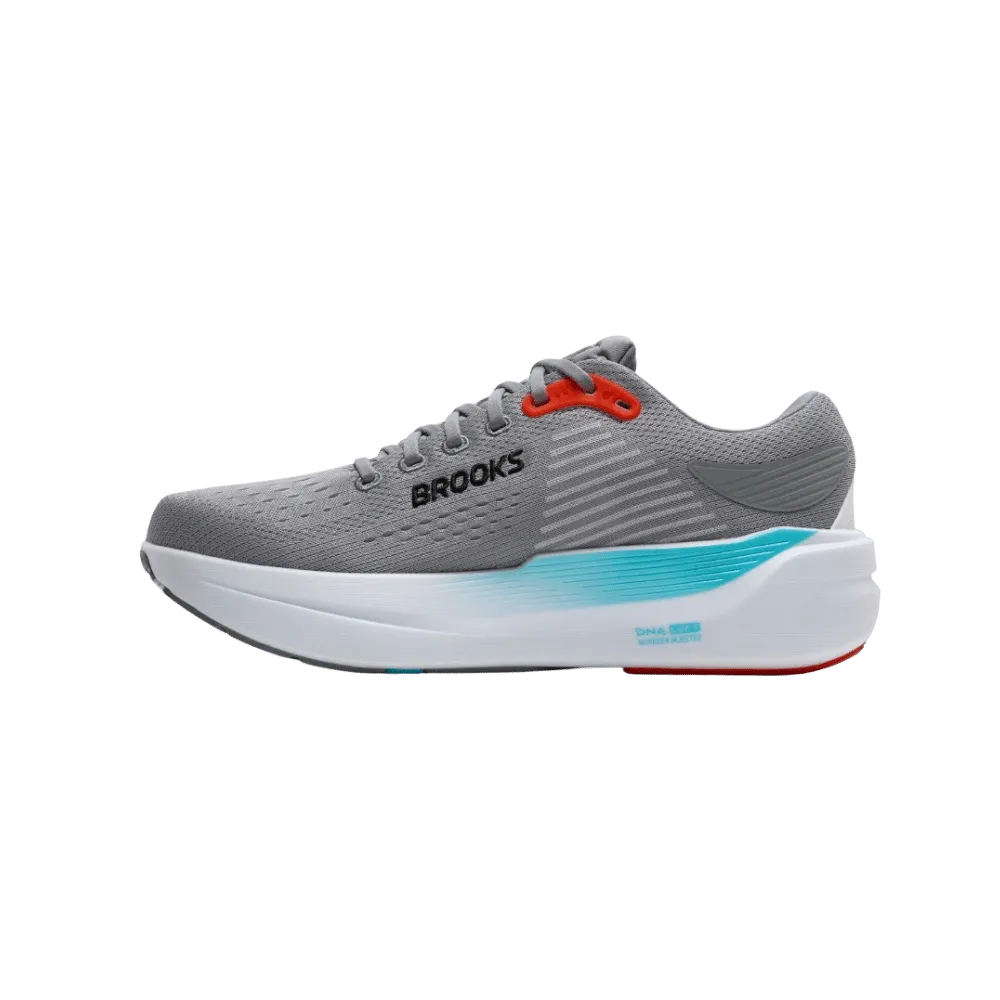 Brooks Ghost Max 3 Primer Grey Antarctica Red