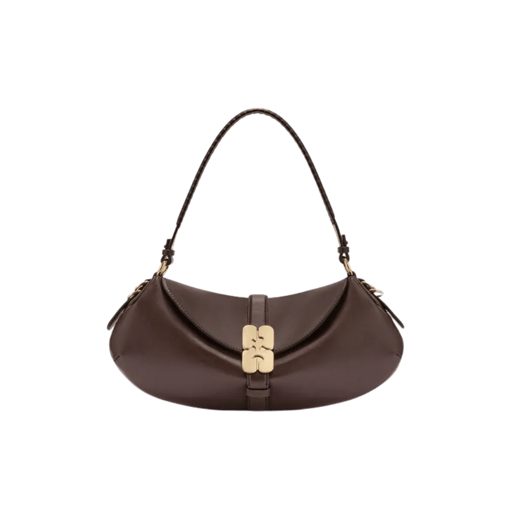 Ganni B-Kat Bag in Brown