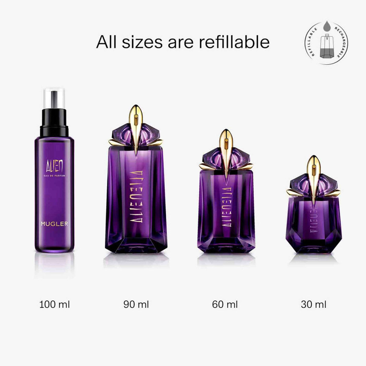 Mugler Mugler Alien Eau De Parfum Refillable Spray 90 Ml