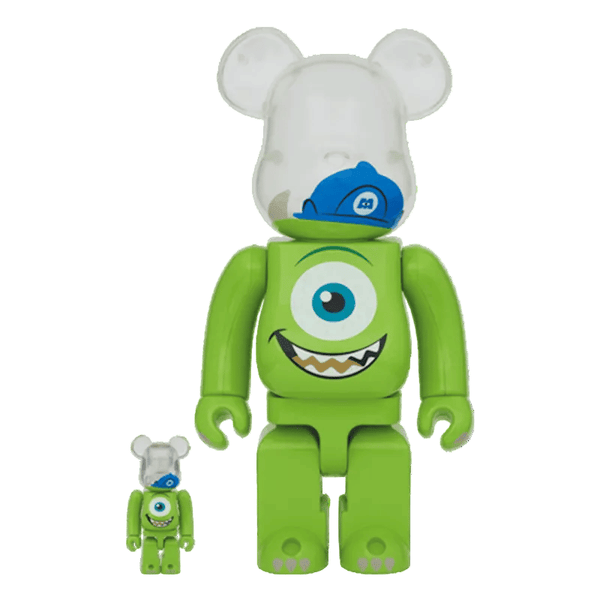 Bearbrick Bearbrick Disney Pixar Monsters, Inc. Mike 100% & 400% Set