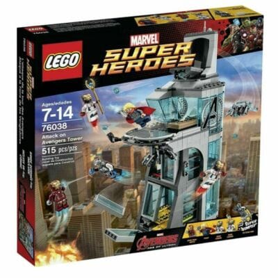 Lego Lego Age Of Ultron Attack On Avengers Tower 76038