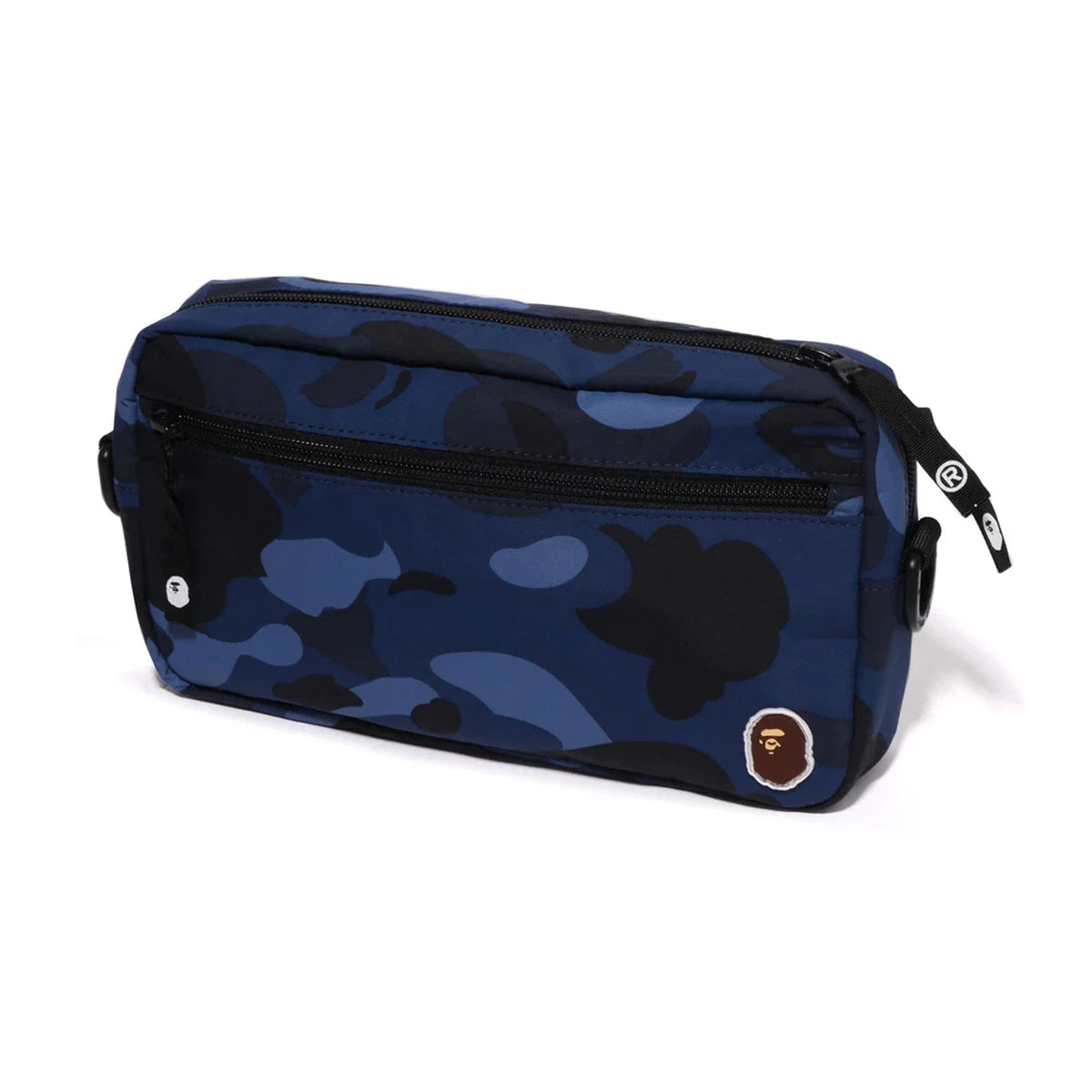 A Bathing Ape A Bathing Ape Bape Color Camo Mini Shoulder Bag Navy