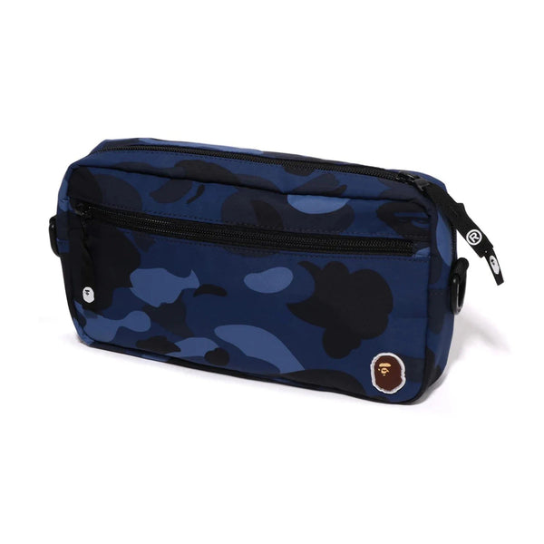 A Bathing Ape A Bathing Ape Bape Color Camo Mini Shoulder Bag Navy