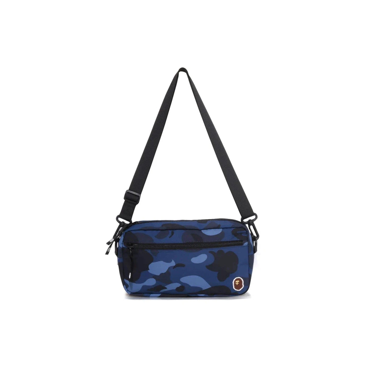 A Bathing Ape A Bathing Ape Bape Color Camo Mini Shoulder Bag Navy