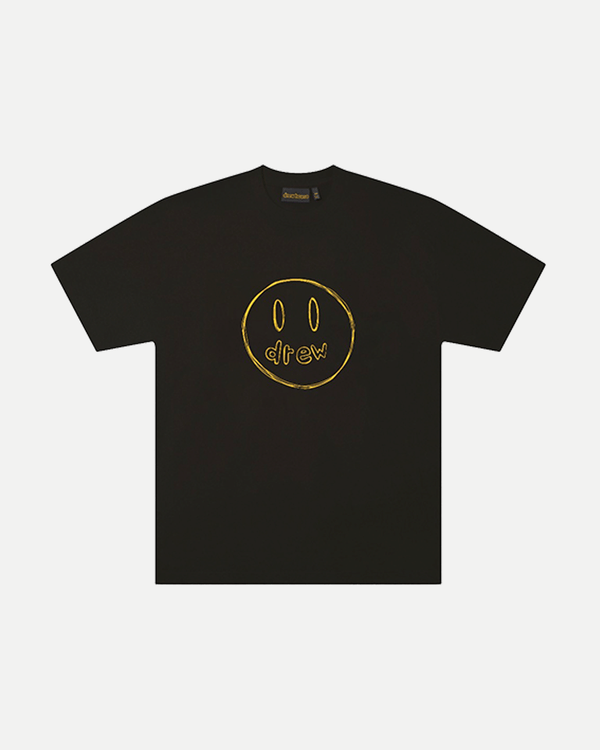 Drew House Drew House Ss26 Sketch Mascot Black T-Shirt
