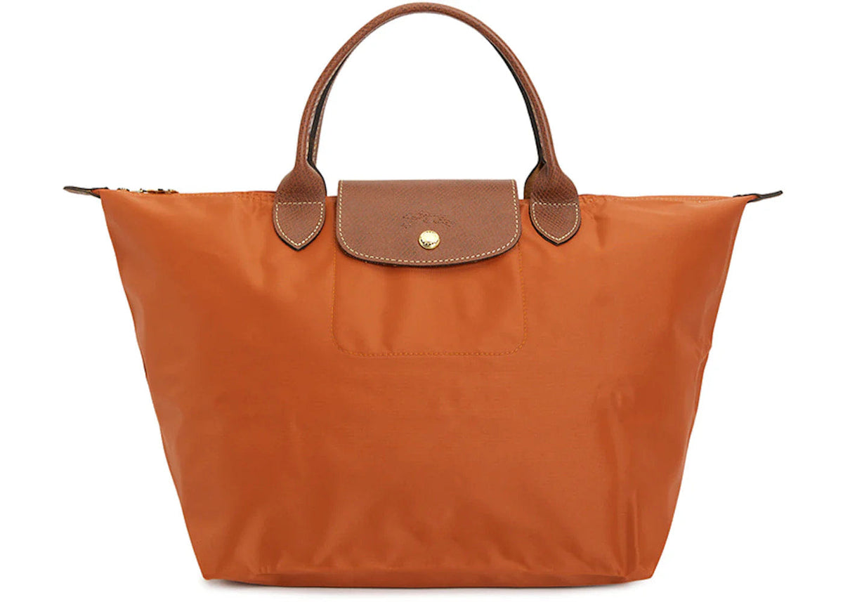 Longchamp Long Champ Longchamp Le Pliage M Tote Bag Orange