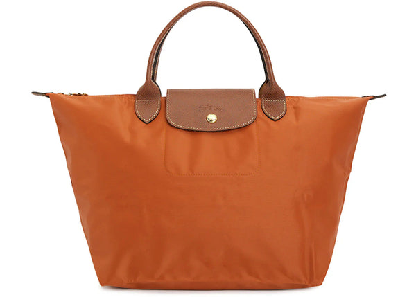 Longchamp Long Champ Longchamp Le Pliage M Tote Bag Orange