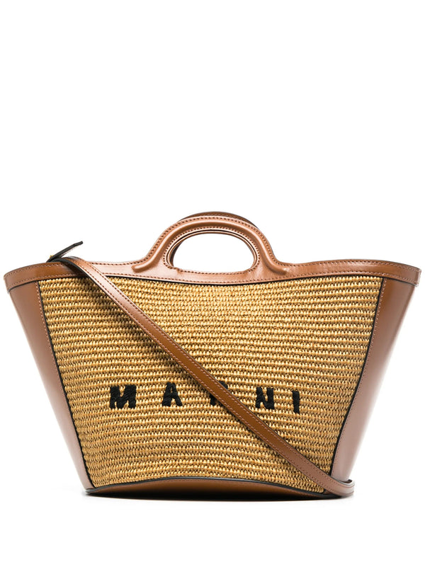 Marni Marni Small Tropicalia Logo - Embroidered Bag
