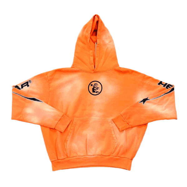 Hellstar Hellstar Hoodie Fire Orange Orange New Size L