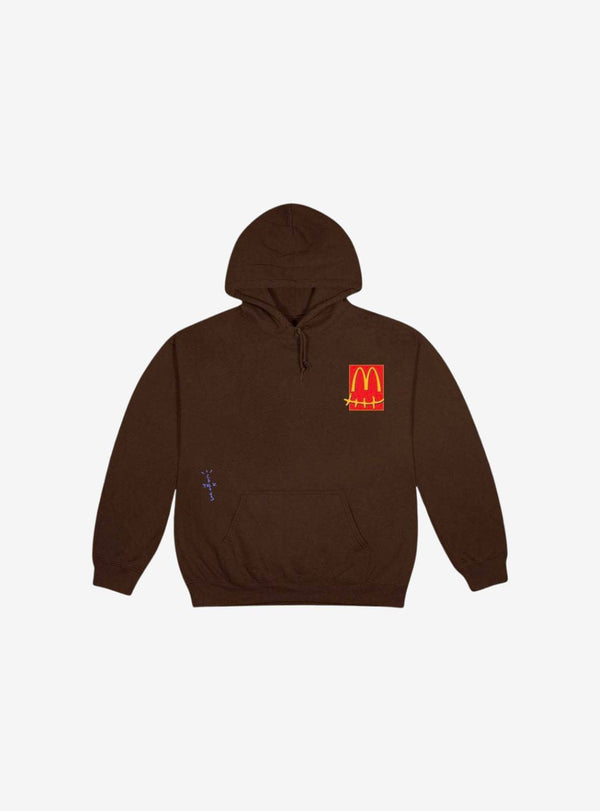 Cactus Jack Cactus Jack Travis Scott X Mcdonald's Cactus Pack Sticker Hoodie Brown