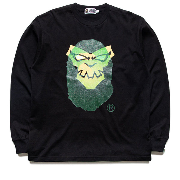 A Bathing Ape A Bathing Ape Bapeman - X L/S T-Shirt - Black