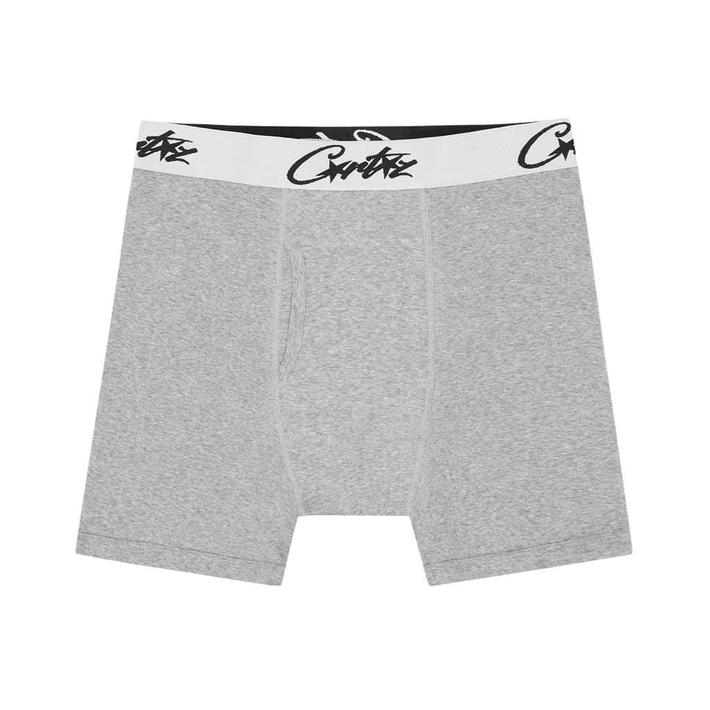 Corteiz Corteiz Allstarz Boxers (3 Pack) Grey
