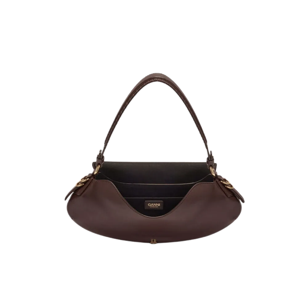 Ganni B-Kat Bag in Brown