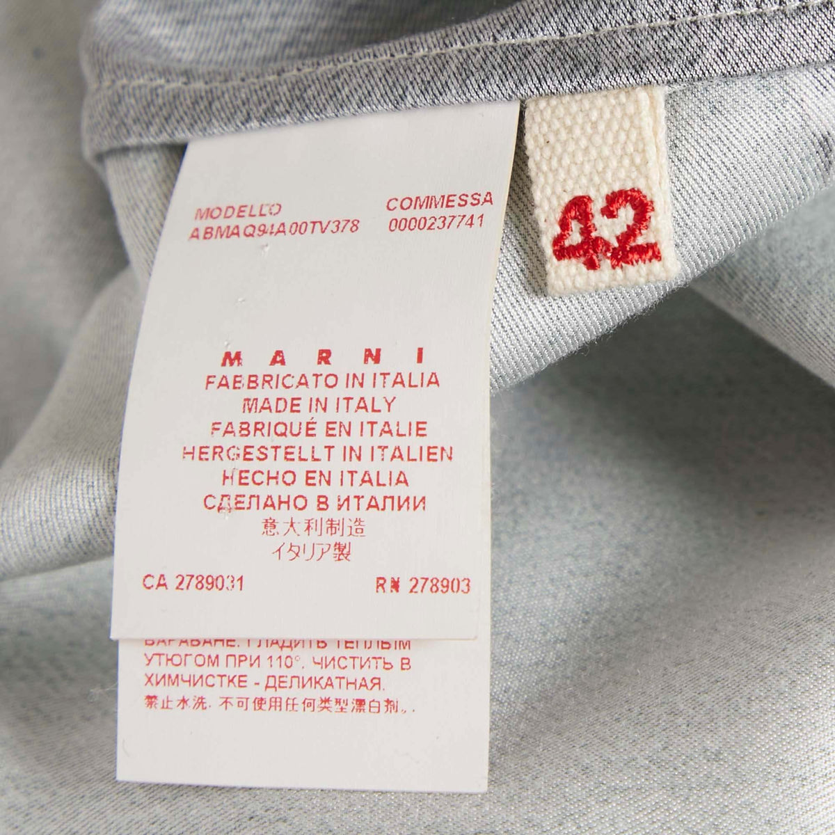 Marni Marni Multicolor Satin Shift Dress