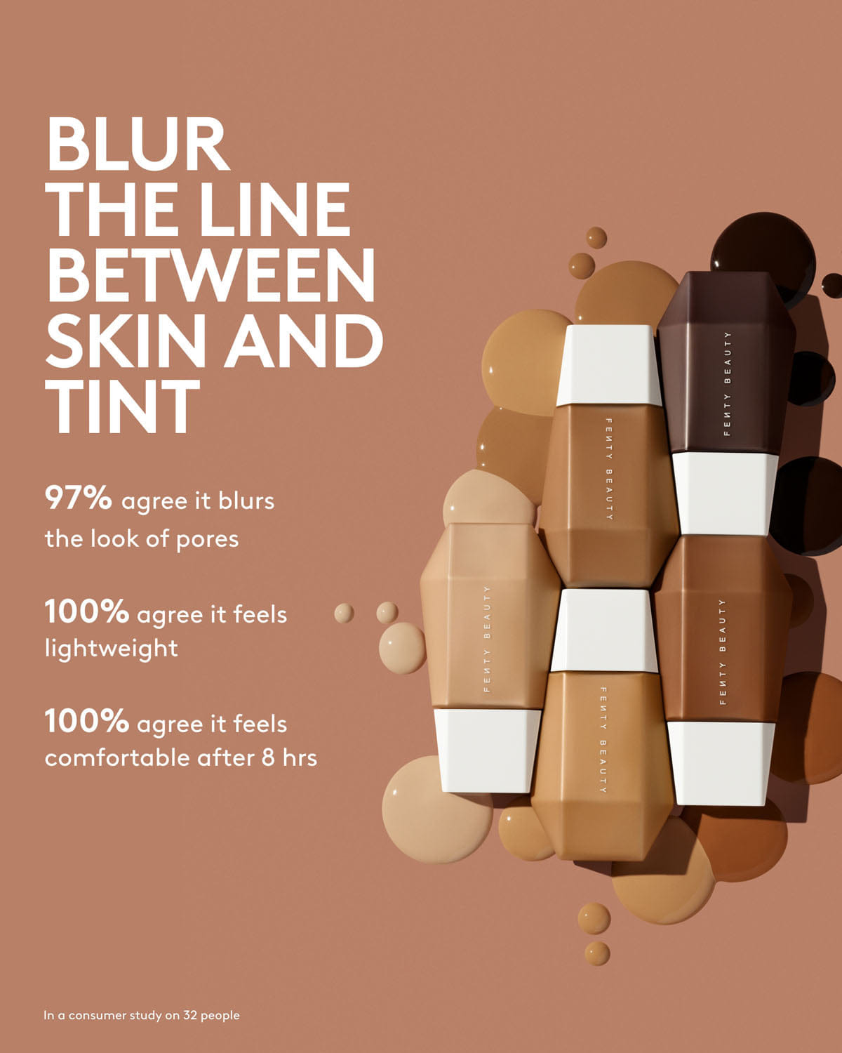 Fenty Beauty Fenty Beauty Eaze Drop Lightweight Blurring Skin Tint — 13