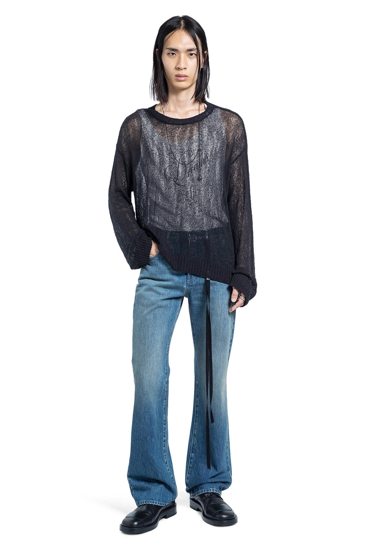 Ann Demeulemeester Ann Demeulemeester Jonas 5 Pocket Bootcut Jeans