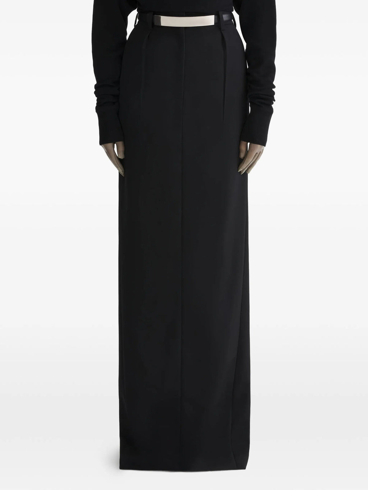 Mugler Mugler Split Long Skirt