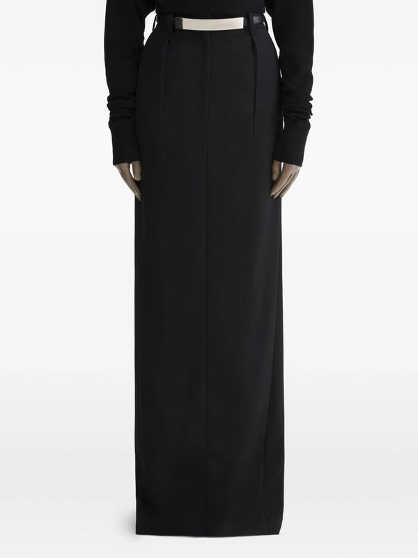Mugler Mugler Split Long Skirt