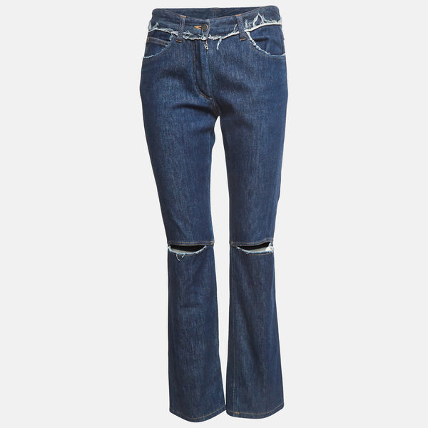 Maison Martin Margiela Maison Martin Margiela Blue Denim Distressed Jeans