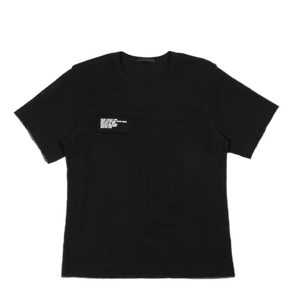 Helmut Lang Helmut Lang Trapunto Mesh T-Shirt Black