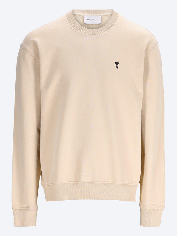 Ami Ami Sweat - Shirt With Contrasted Ami De Coeur